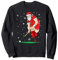 Feldhockey Weihnachtsmann Hockey Weihnachten Geschenk Sweatshirt