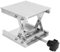 Oumefar Laborhebebühne 11 lb Lab Jack Laboratory Hebetisch Hebebühne 100 x 100 mm Säure-Alkali-Beständigkeit für das chemische Labor