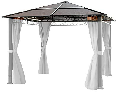 Ersatz-Dachplatten 3x3 m Hardtop ca. 6 mm Polycarbonatplatten für Rendezvous Deluxe