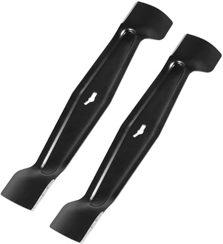 Spares2go Lame Métal Compatible Tondeuse Mac Allister MLM1800PD MLM1800SP MLMP1800SP (42cm, Lot de 2)