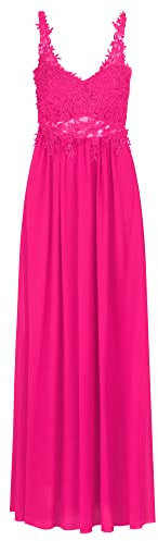 APART Fashion Vestidos de Noche, Fucsia, S para Mujer