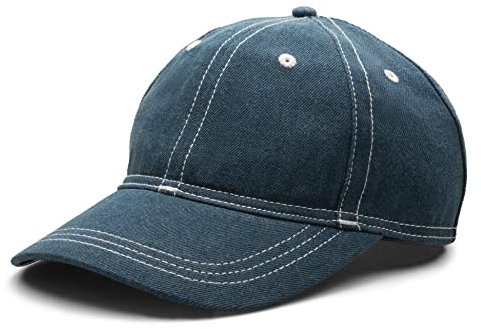 Cappellino Uomo Donna con Visiera | 100% Cotone | Cappello Berretto Ragazzo Idea Regalo | Baseball - Tennis - Casual | Senza Poliestere | Taglia Unica | No Logo