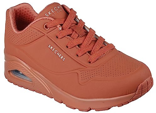 Skechers Uno Stand On Air, Scarpe da ginnastica Donna, Rust Durabuck Mesh, 35 EU