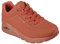 Skechers Uno Stand On Air, Scarpe da ginnastica Donna, Rust Durabuck Mesh, 35 EU