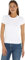 Tommy Jeans TJW Slim Essential Rib SS EXT DW0DW17383 T-Shirt à Manches Courtes, Blanc (White), S Femme