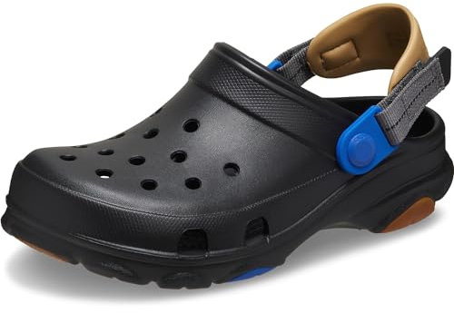 Crocs Unisex Kinder All Terrain Clog K Clog, Black/Gum, 28/29 EU