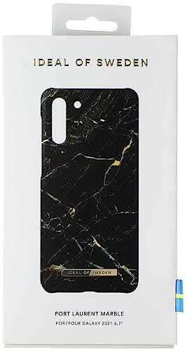 iDeal Of Sweden Bedruckte Hülle für Samsung Galaxy S21 Plus - Port Laurent Marble Black
