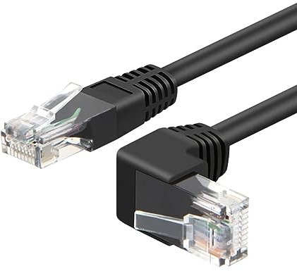 YSJJZRL Cat6 Ethernet Cable Up/Down/Left/Right 90 Degree RJ45 Cat 6 Internet Cable for Laptop Router etc (0.5M,Down)