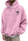 Hoddies/Pullies Herren Halloween Pullover Herren Hoodie Herren Schwarz Palm Druck Y2K Hoodie Mit Taschen Streetwear Hoody Sweatshirt Mit Kapuze Basic Kordelzug Sweatjacke Herren (Rosa L)