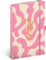 NOTIQUE Notizbuch Liniert mit Gummiband 13x21cm ca. A5, Designer Hardcover Notebook, Notizblock, Notizheft, Journal, Tagebuch für Erwachsene, Damen (Rosa)