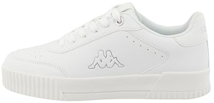 Supremo - Kappa 95k0112001, Scarpe da Ginnastica Donna, Bianco, 41 EU