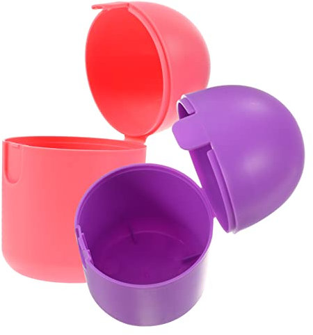 FRCOLOR 4stücke Tragbare Aufbewahrungsbox Für Menstruationstassen Hochtemperatur-mikrowellenreinigung Für Zuhause Camping