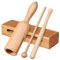 ibasenice 2 Sets Jungen Und Mädchen Musik En Percussion Block Set Holzinstrument Für Die Pädagogische Schule Einzelton Holzblöcke Mit Schlägeln