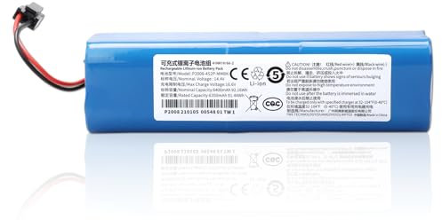 14,4 V 6400 mAh PA61 Akku Kompatibel mit Eufy RoboVac X8, RoboVac X8 T226X, RoboVac X8 Hybrid White, RoboVac X8 Pro, RoboVac X8 Pro SES Roboterstaubsauger
