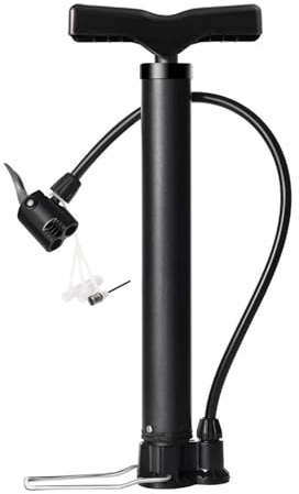 SUBLXPoten Fahrradpumpe Fahrrad-Pedalpumpe, Hochdruck-Inflator, Schwimmringe, Rennrad-Pedalpumpe, Luftmatratzen, Fußbälle Luftpumpe Fahrrad