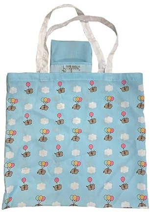 Faltbare Tasche aus RPET – Pusheen die Katze – Luftballons