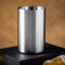 1 secchiello per il ghiaccio in acciaio inox da 6 litri con isolamento a doppia parete, perfetto per servire vino e birra in occasione di eventi