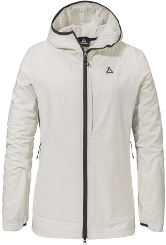 Schöffel Hiking Fleece Hoody Style Enixa Damen Fleecejacke Windjacke weiß