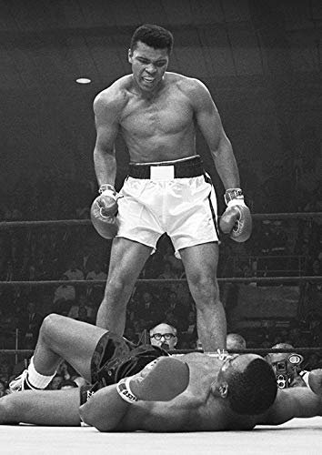 Muhammad Ali Ali vs Liston Portrait - Corbis, 85 x 120 cm, Leinwanddruck