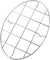 TamBee Cooling Rack Stainless Steel Baking Thick Wire Rack Cooling Grilling Rack Cookware 1PC (25 x 17 x 2cm)