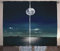 ABAKUHAUS Ozean Rustikaler Vorhang, Vollmond im Meer, Wohnzimmer Universalband Gardinen mit Schlaufen und Haken, 280 x 175 cm, Nachtblau