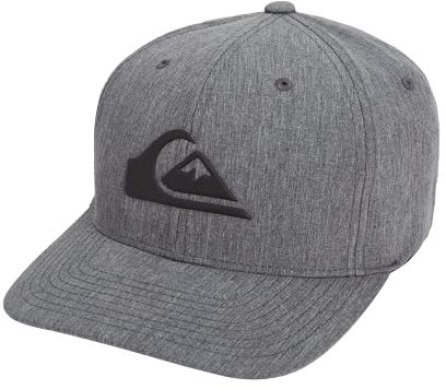 Quiksilver Herren Amped Up Hat Baseballkappe, Schwarz, S-M