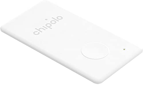 Chipolo Card - 1 Pack - Brieftaschenfinder, Bluetooth Tracker für Brieftasche, Kostenlose Premium-Funktionen, Funktioniert mit Chipolo App (iOS und Android kompatibel) WEIß