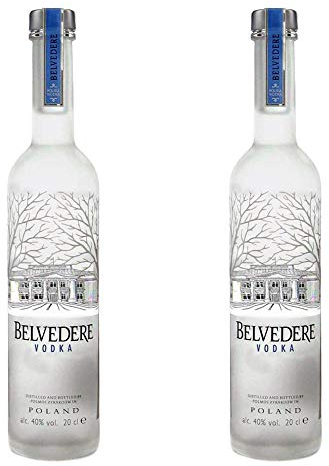 Belvedere Vodka 20cl x 2 Bottles | 40% ABV