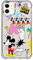 Schutzhülle für iPhone 11, offizielle Disney-Micky Maus-Sticker, schützt Ihr Handy, Silikon-Schutzhülle, verstärkt mit Glitzer, offizielles Disney-Lizenzprodukt.