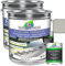 DB Rénovation PEINTURE SOL TERRASSE Extérieur pour béton, pavé - Forte protection UV - Haute imperméabilité - Passage fréquent - Gris soie 10KG + 2L Diluant
