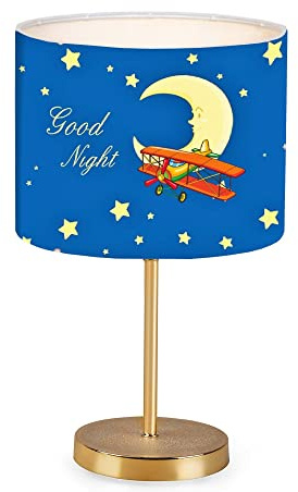 WELL HOME MOBILIARIO & DECORACIÓN Nachtleuchte 43 cm multi, moon, typ e 27 max 60 w, Kollektion Como, Fassung E 27 Max 60 W