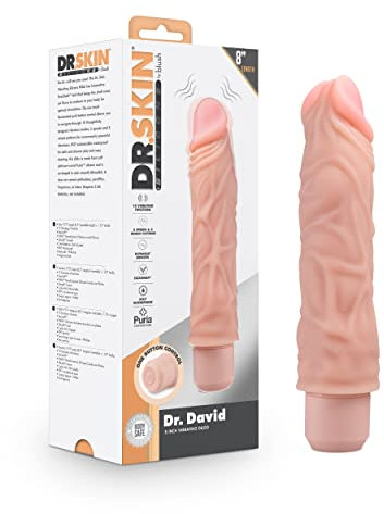 Blush Dr Skin Dildo Fleisch 8 Zoll
