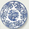 L.DEC.INGLESE BLU PIATTO PIANO 33cm