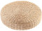 Fonowx Redondo Tejido Paja Tatami Floor Puf Meditation Sea, Los 40x40cm