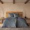 ESTELLA Mako Interlock Jersey Bettwäsche Quinn Graphit 1 Bettbezug 155 x 220 cm + 1 Kissenbezug 80 x 80 cm