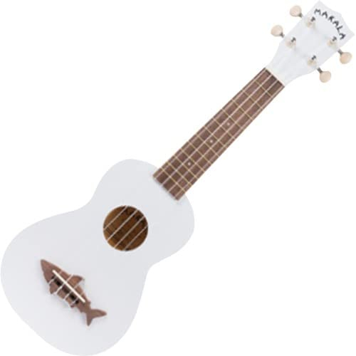 Kala Makala Shark Great White Sopran-Ukulele inkl. Gigbag