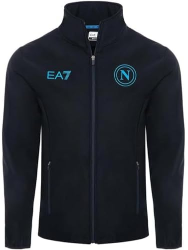 SSC NAPOLI Unisex 23/24 Softshell Jacke, Marineblau, S