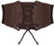 WERFORU Damen Breiter Gürtel Vintage Elastischer Taillengürtel Faux Leder Korsett Gürtel Schnürung Cinch Taillengürtel Kaffee