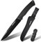 TONIFE Ares Full Tang Messer Feststehendes Messer mit Scheide und Paracord, 8Cr14MoV Klinge Outdoor Messer Camping Messer Überlebensmesser