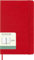 Moleskine Weekly Planner, WochenPlaner mit Platz für Notizen für 12 Monate 2025, Fester Einband und Elastischer Verschluss, Farbe ScharlachRot, GroßesFormat 13x21
