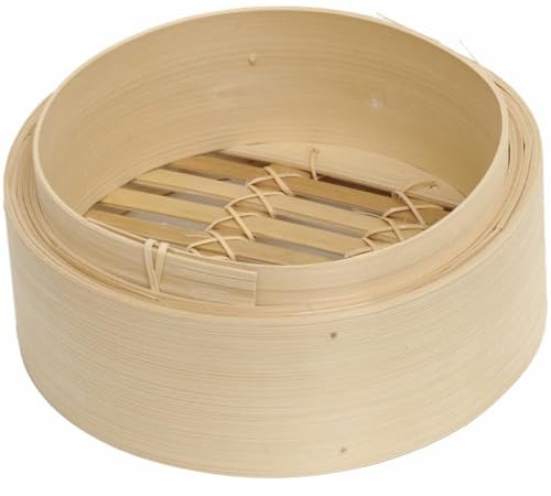Shao Mai Bamboo 6 Inch Steamer Basket Bamboo