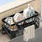 HENGBIRD Acero Inoxidable Porta estropajos Fregadero Desagüe Automático para Guarda estropajos Fregadero Soporte Estropajo Fregadero, Accesorios de Cocina.