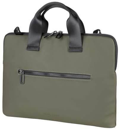 Tucano, Gommo Super Slim Borsa Porta PC per Laptop 15.6 e MacBook Air 16, Borsa Computer con Tracolla Rimovibile e Tasca Accessori, Materiale Gommato Water Resistant, 39,50x27x2 cm