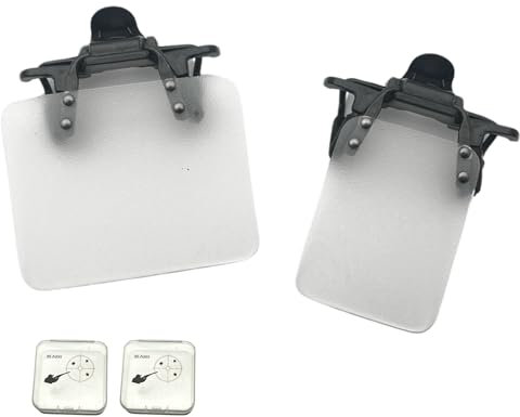 XII WY Lot de 2 paires de lunettes de tir standard internationales Patch pour lunettes de vue Aide à la cible