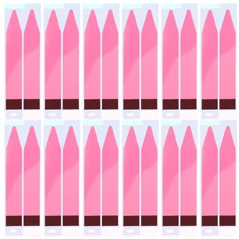 CIYODO Mobile Phone Stickers 12 Pack Battery Back Stickers Adhesive Strips for Phone Battery Replacement