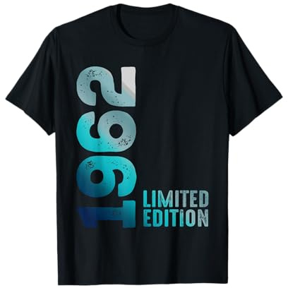 1962 Birth Vintage Seit 1962 Retro 1962 Limitierte Auflage T-Shirt