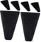 Homoyoyo 4sets Dehydrator Air Fryer Oven Press Racks Silicone Feet Non-slip Stability Dishwasher Safe Heat Resistant Compact Storage Multifunctional 6pcs*4