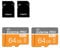 talebasic 64 GB Micro SD Card Class 10 Speicherkarte mit SD-Adapter, Fast Speed TF Card für Tablet/Handy/Kamera/Auto/Spielkonsole (2 Stück, 64 GB)