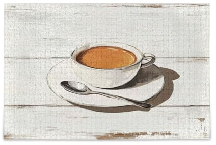 Coffee Unique Jigsaw Puzzles Large Puzzle Game 500 Pieces
