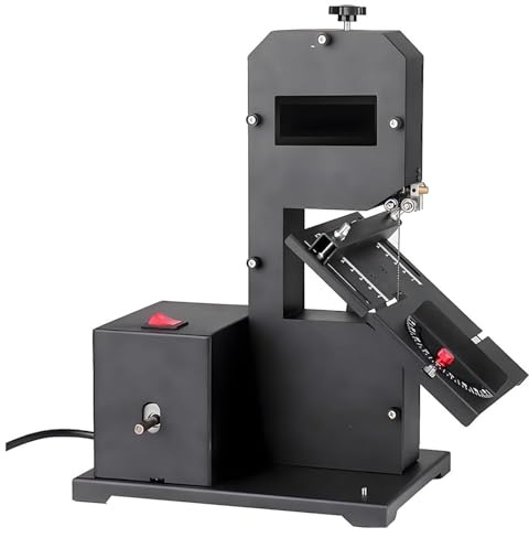 Professional Benchtop Bandsaw, 1750r/min, Vertical Woodworking Band Saw Machine, Portable Band Saw Resaw Professional, Wood Cutting Machine, 70MM Cutting Height, 0-45° Bevel Cuts